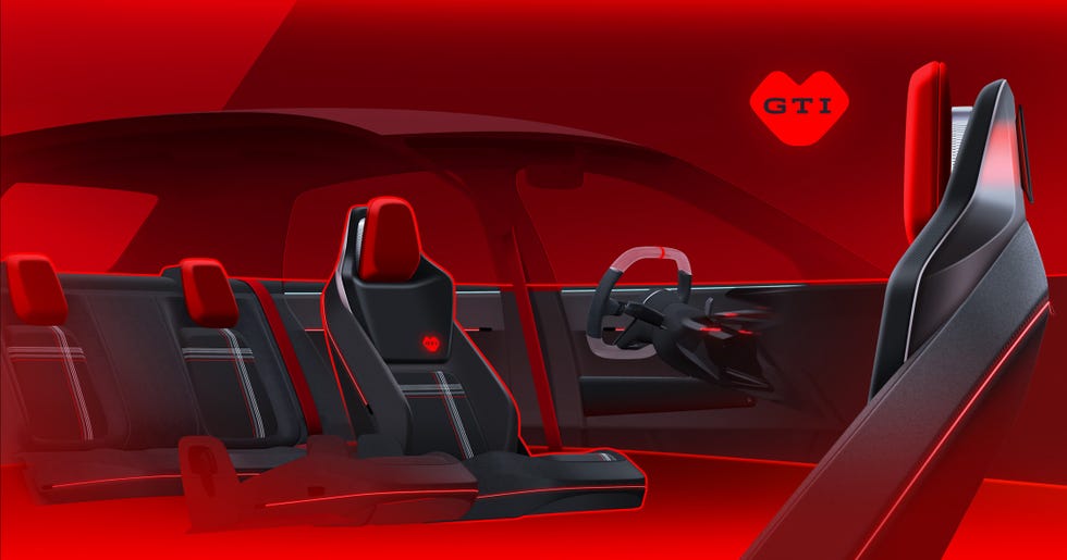 volkswagen id gti interior concept