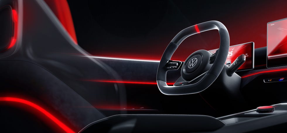 volkswagen id gti interior concept