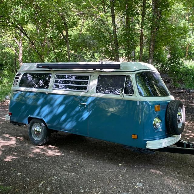 This Volkswagen Camper Bus Is Now a Camping Trailer