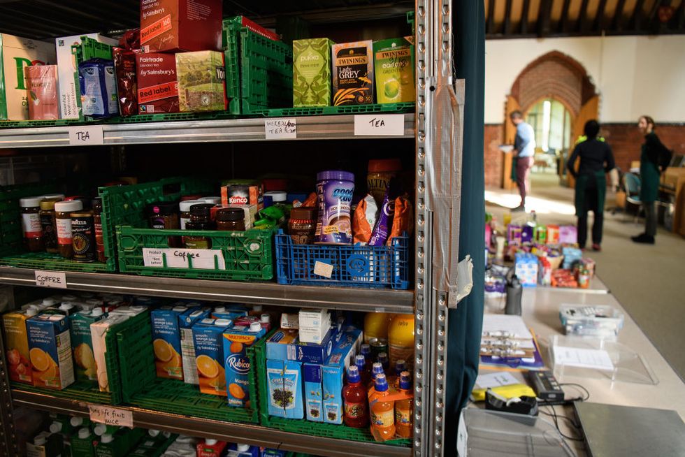 wandsworth food bank prepares and distributes parcels for the weekend