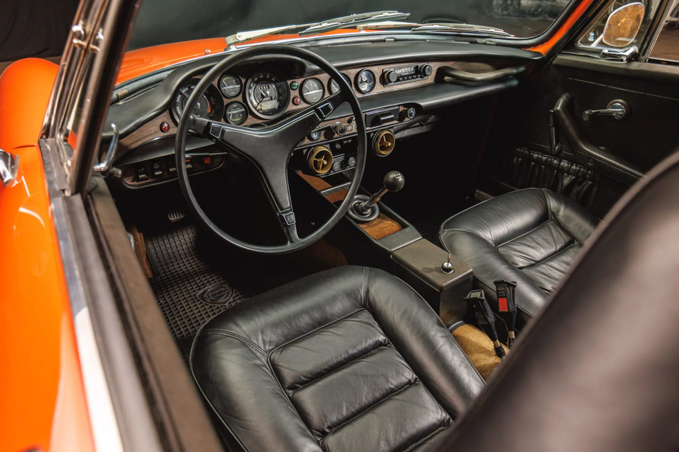 1973 volvo 1800es interior