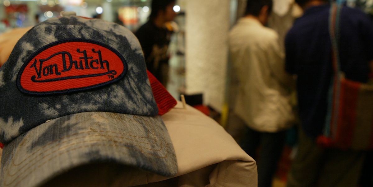 Von Dutch Caps sold in a shop in china town Sydney a popular brand taking the cl