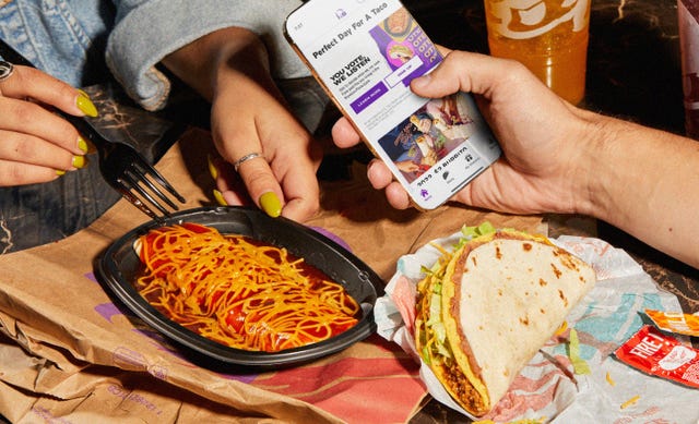 taco bell the double decker taco and the enchirito