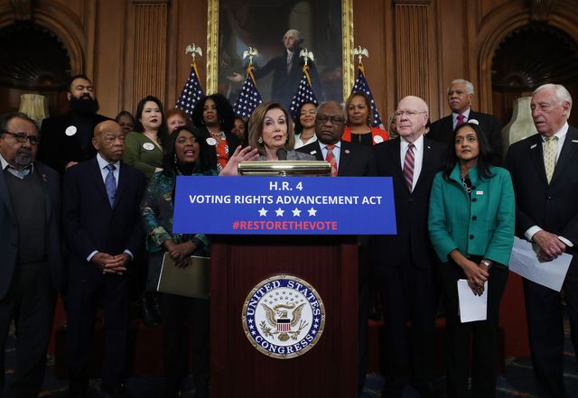 Democratic Lawmakers Speak To The Press On Voting Rights Advancement Act