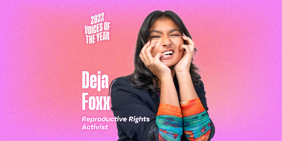 Deja Foxx Uses Social Media to Enact Social Justice - Voices of the Year