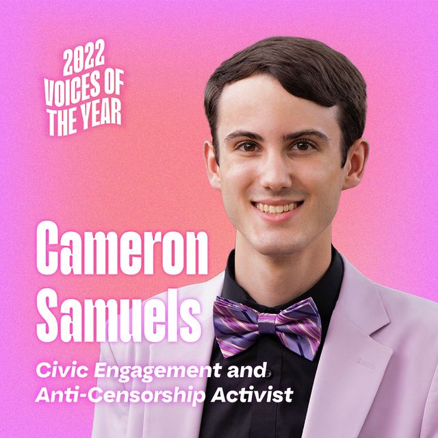 cameron samuels 2022 seventeen voices of the year