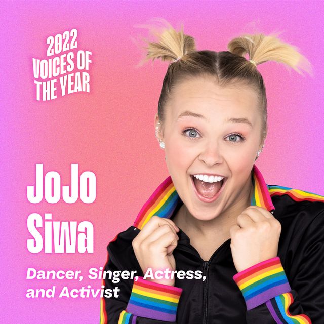 jojo siwa 2022 seventeen voices of the year