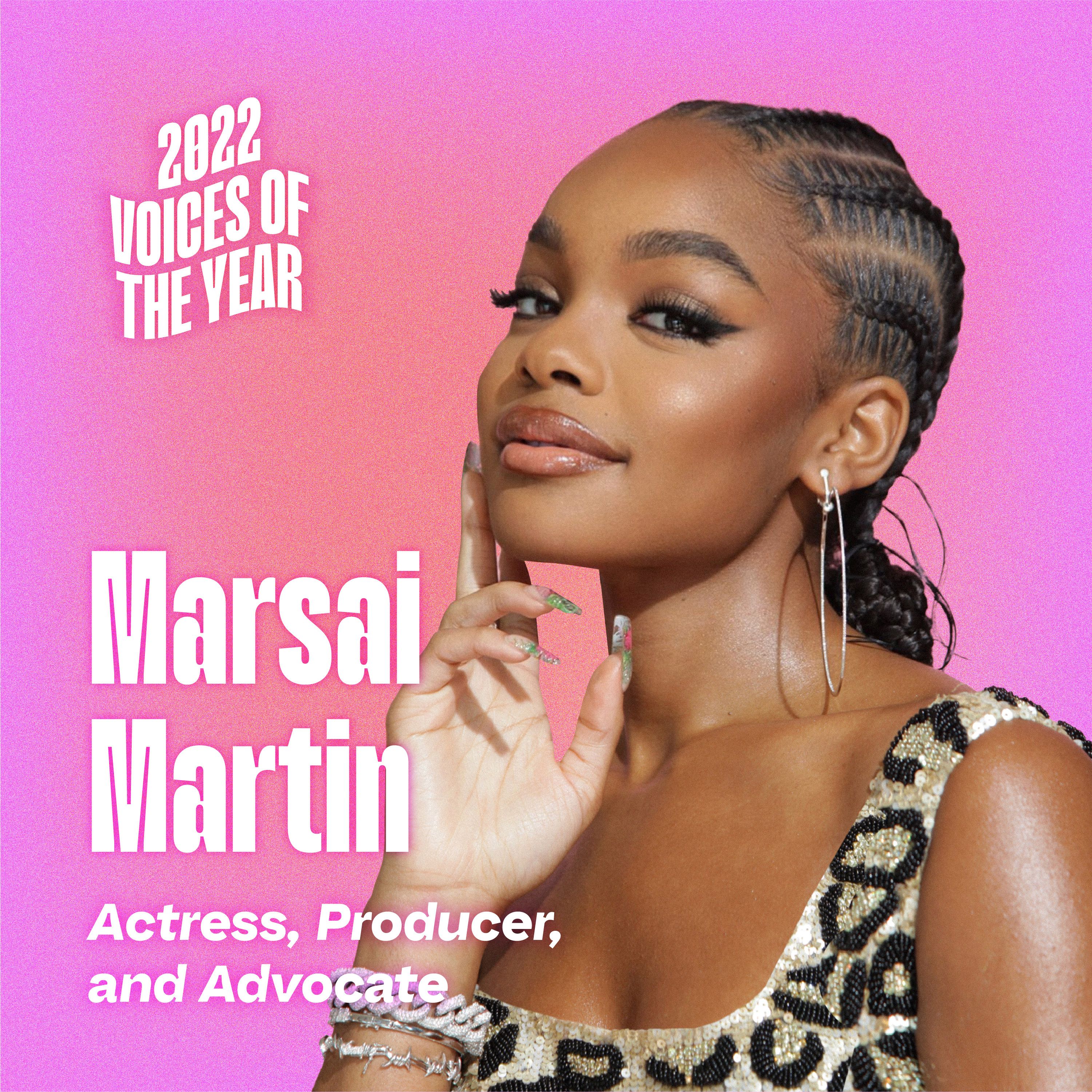 marsai martin 2022 voices of the year