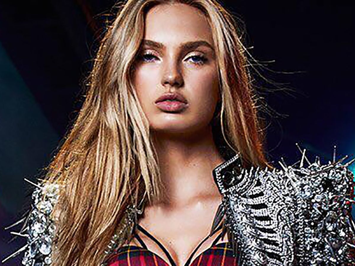 Victoria's Secret's collab with Balmain just dropped, and it's the sexiest  punk rock lingerie we've seen