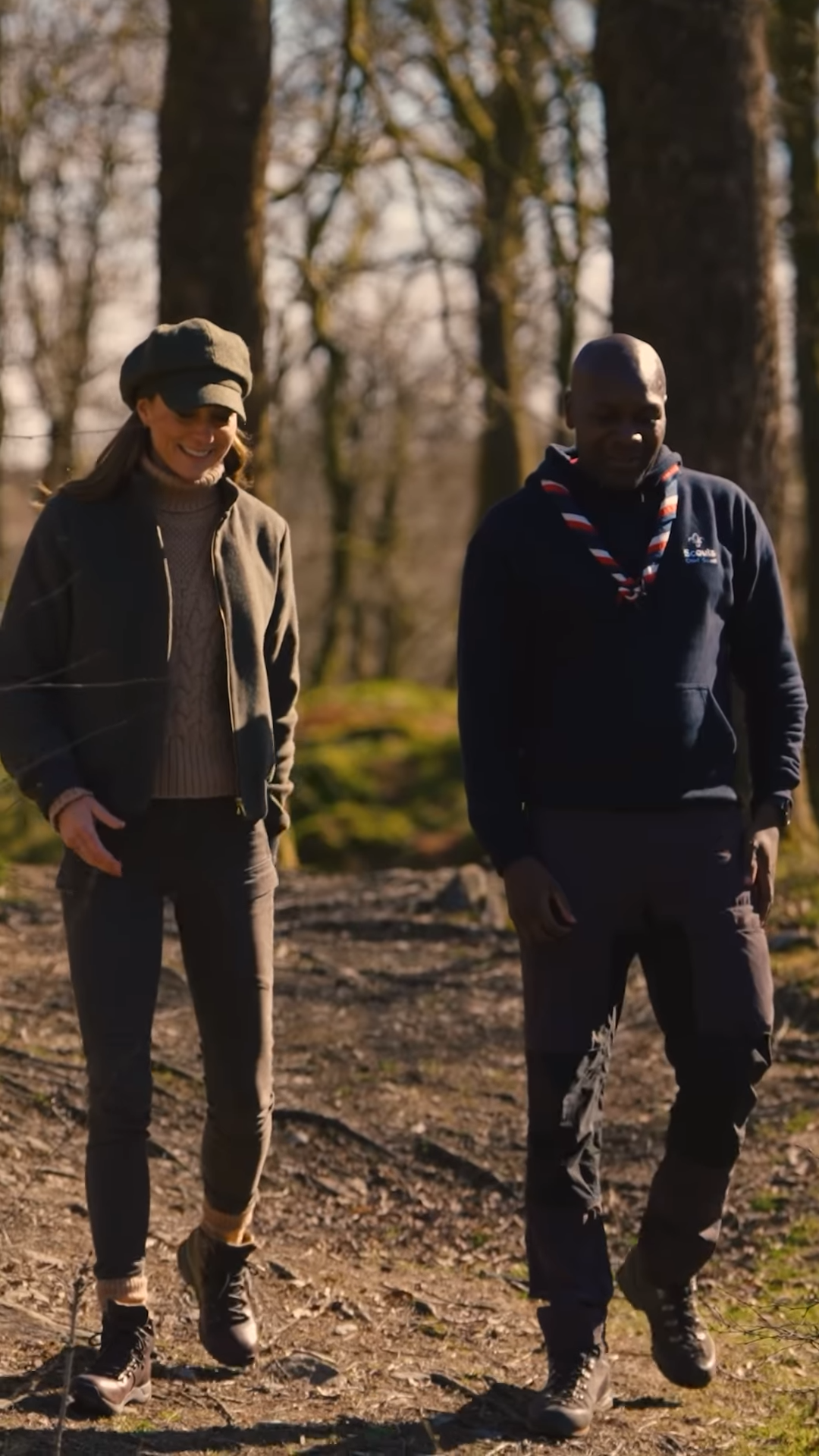 Princess Kate's Hiking Outfit Includes an Old-School Newsboy Cap