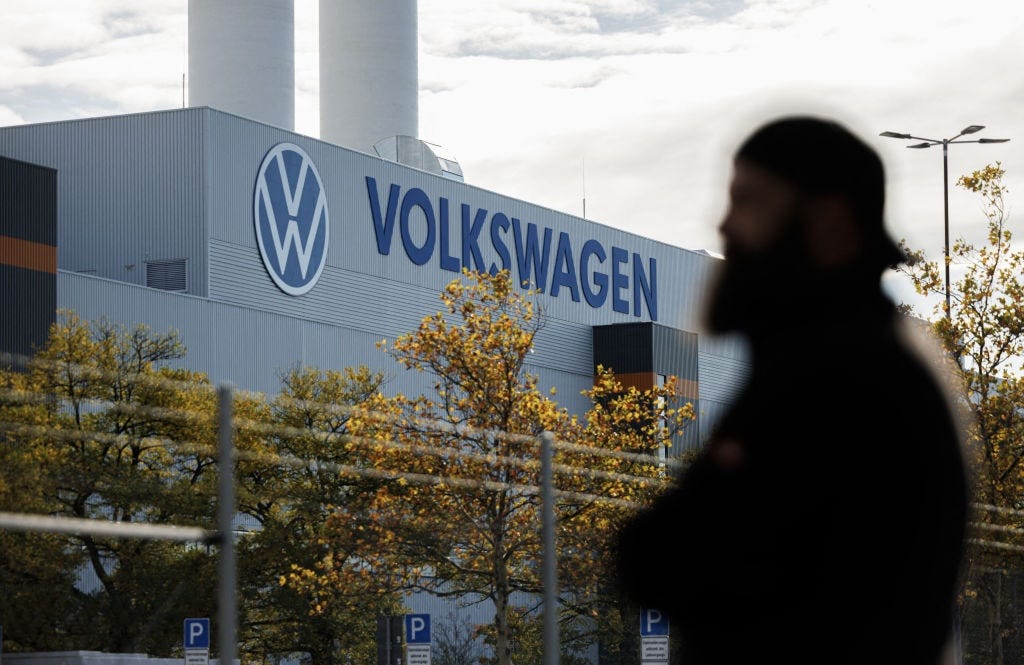 VW to Close German Plants for the First Time amid Financial Woes