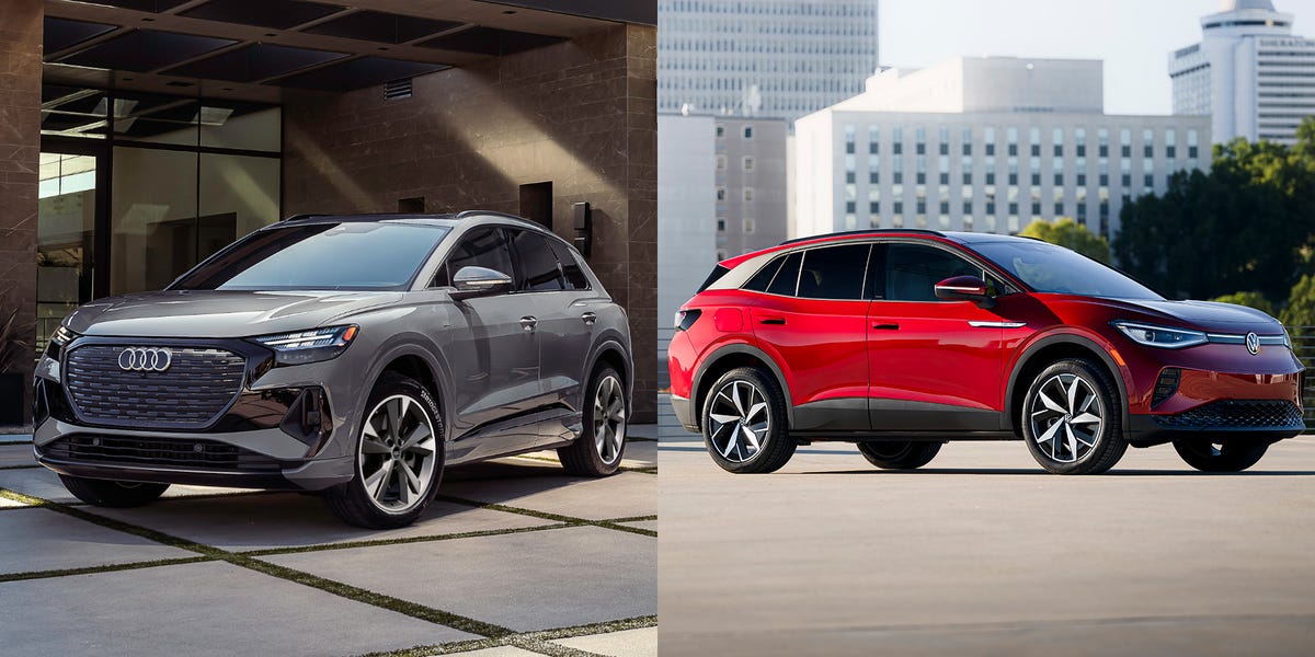 Comparing the Volkswagen ID.4 and Audi Q4 e-tron