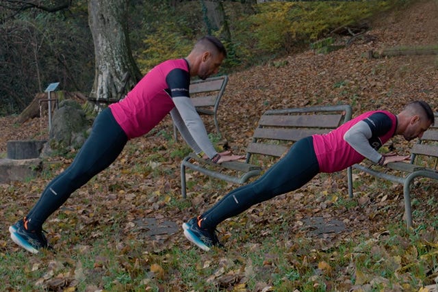 coach del mese, claudio boschini, push up, circuit training
