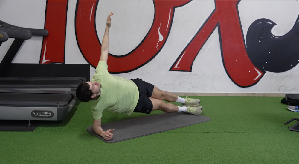 plank laterale, coach cip, coach del mese, allenamento di forza