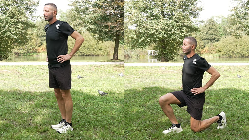 coach del mese, running coach, running snack, manuel menna, affondo, lunge