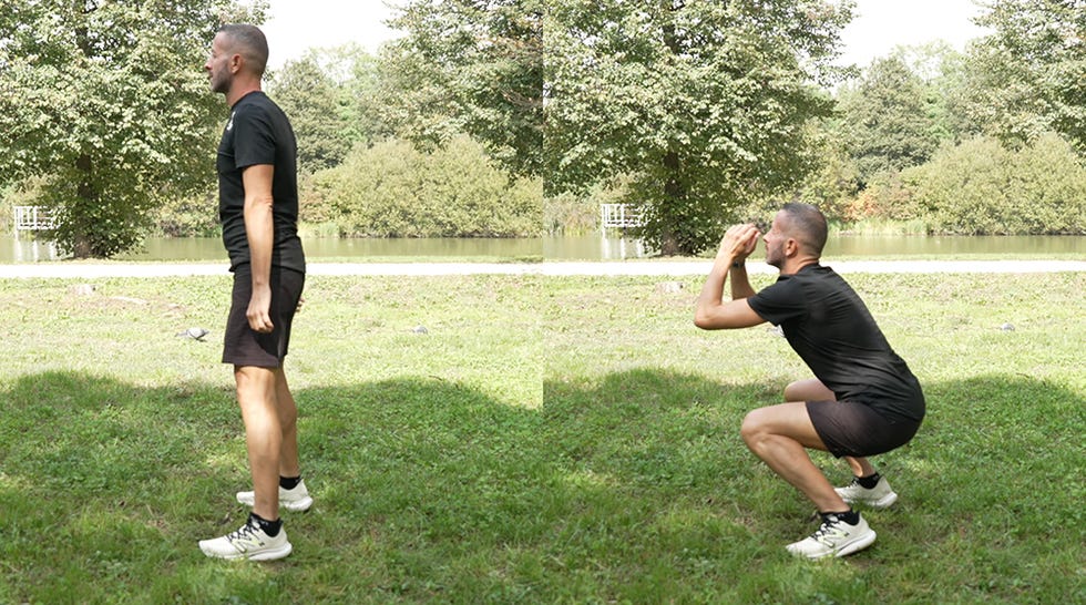 coach del mese, running coach, running snack, squat, manuel menna