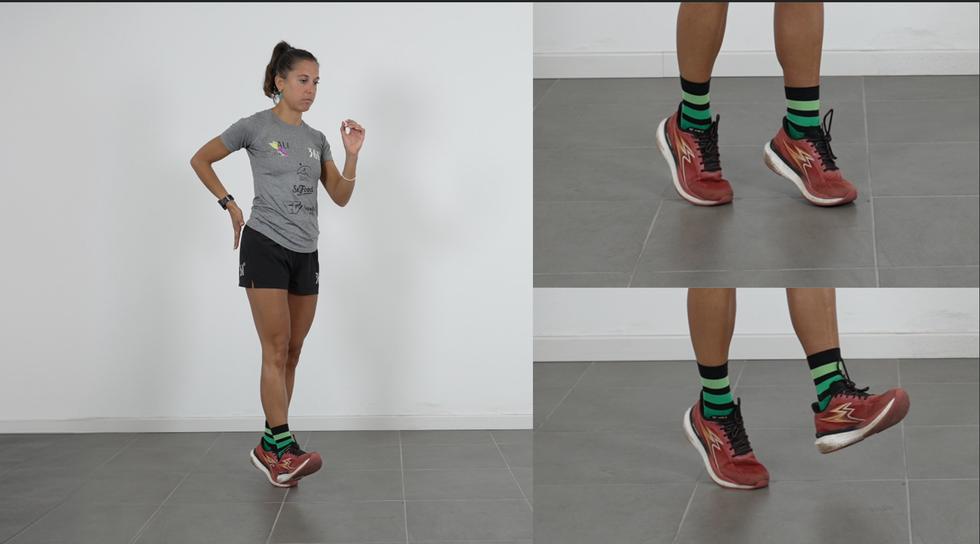 caviglia, runner, coach del mese, running coach, stabilità, alice minetti