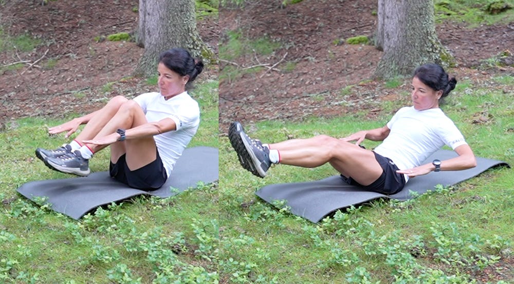 knees to chest, running coach, coach del mese