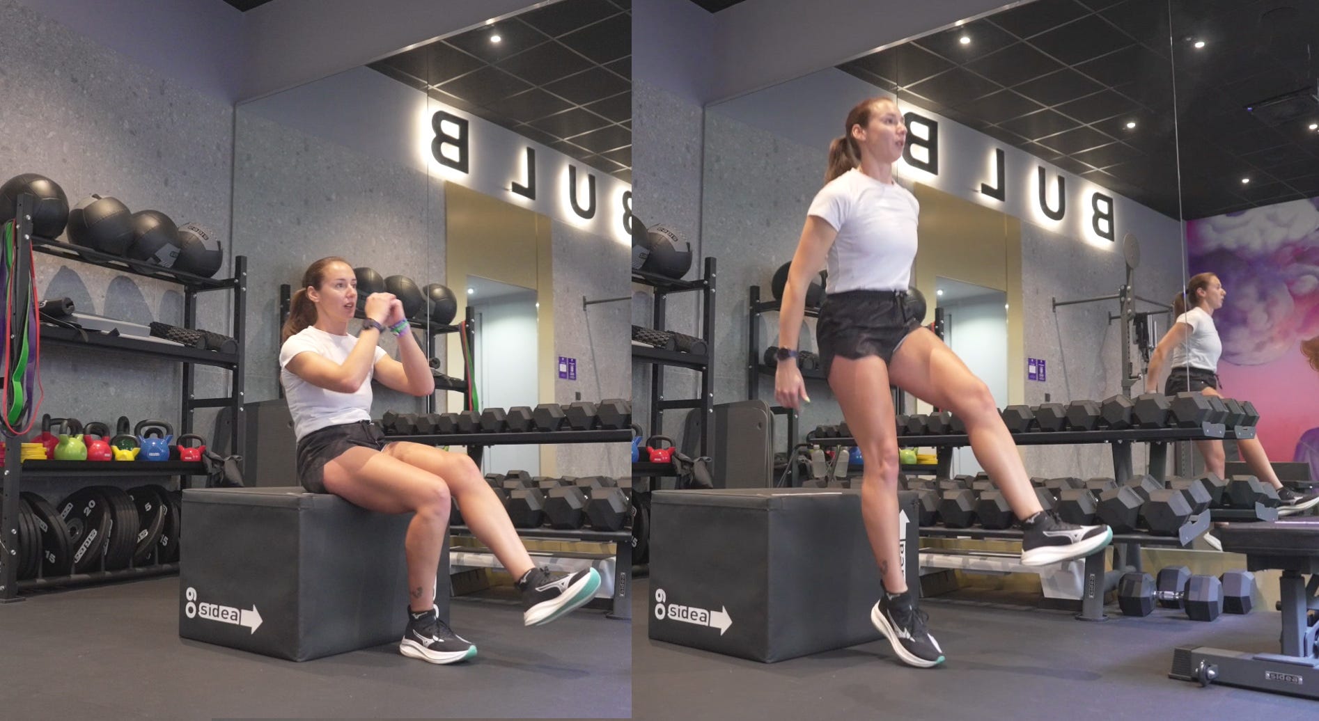 pistol squat jump, pliometrie, marjana messina, running coach, coach del mese