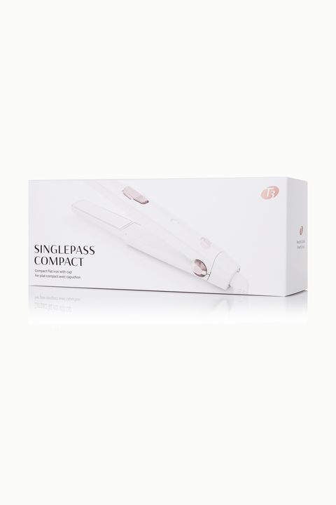 singlepass compact travel styling flat iron with cap