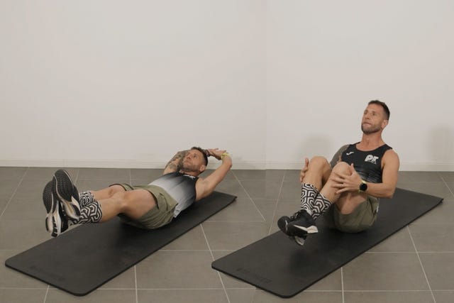 coach del mese, claudio boschini, core stability, sit up