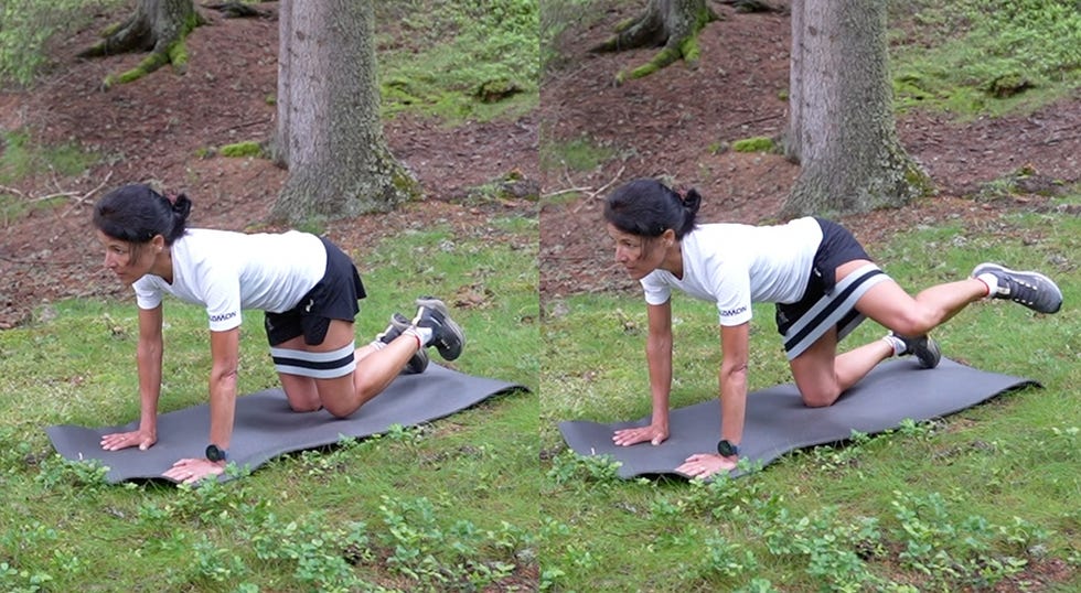 single lateral leg kick, glutei, stefi jimenez, coach del mese