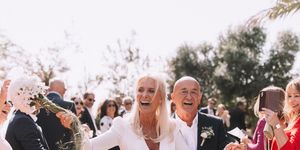 chelo, la novia española de 60 años con vestidos de pronovias y asos