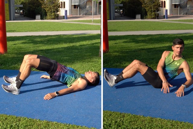 coach del mese, frenk maurello, core e gambe