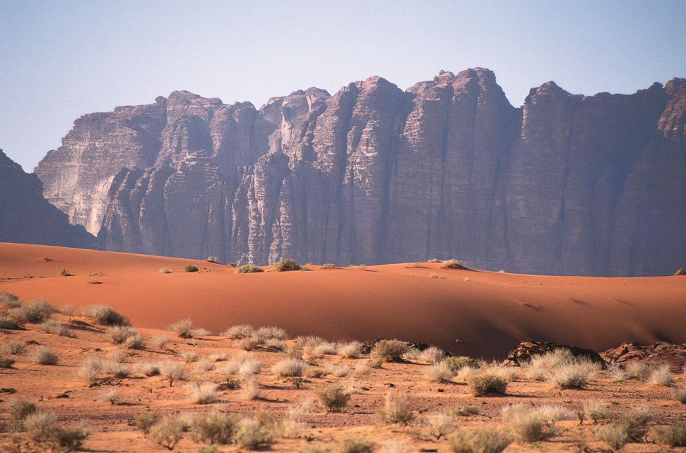 Mountainous landforms, Desert, Natural environment, Wadi, Sand, Aeolian landform, Formation, Landscape, Geology, Wilderness, 