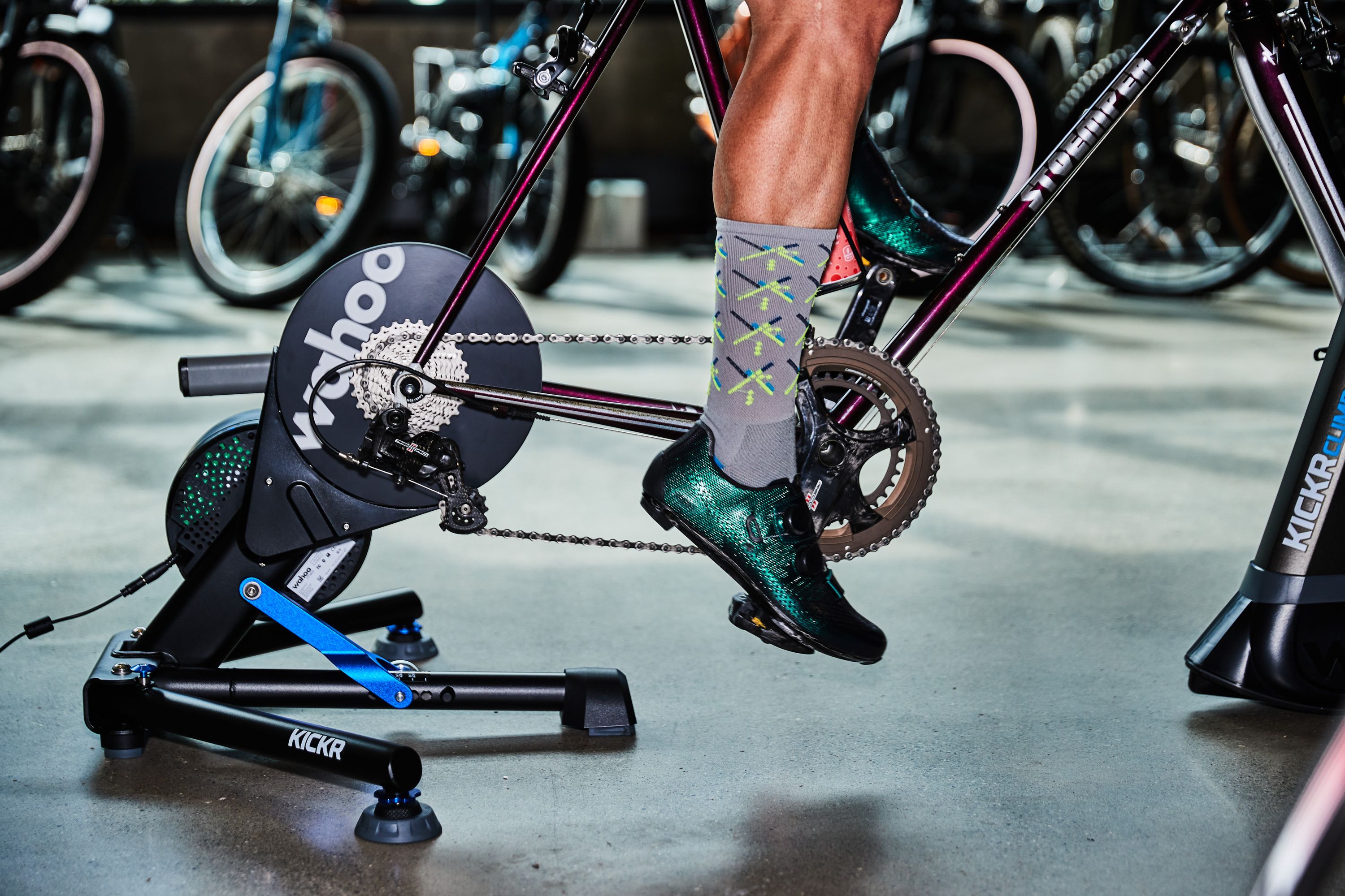 The Big Spin on Wahoo's KICKR CORE Smart Trainer Elevation