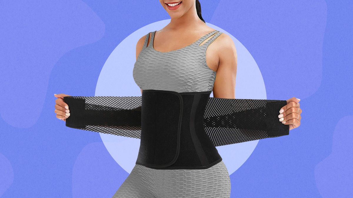Breathable waist trainer long 2 pack