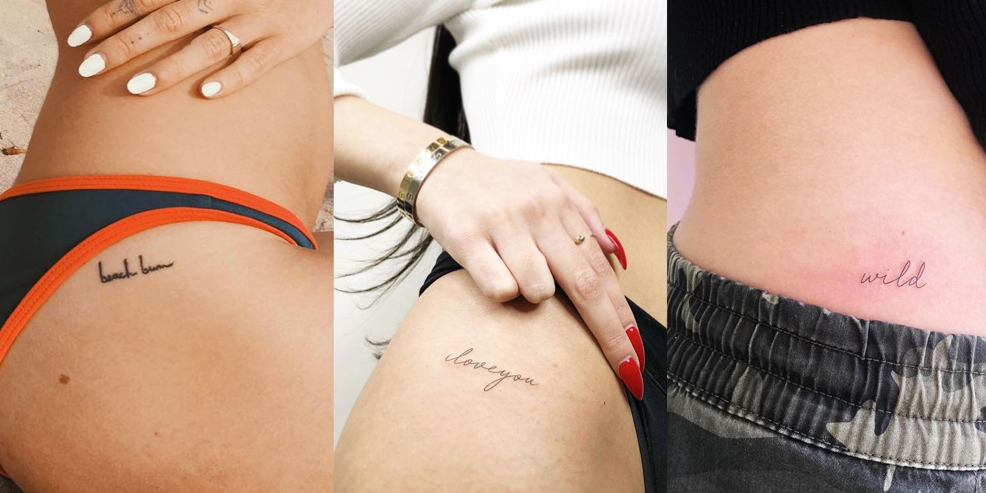 Hip tattoos for women small