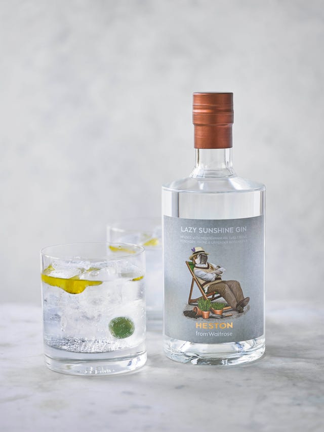 heston waitrose gin serve with olive oil