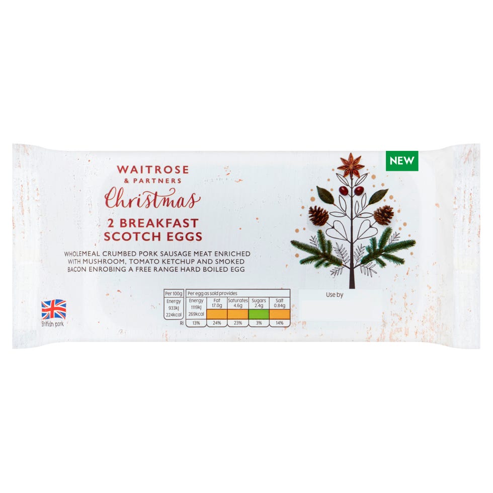Waitrose Christmas Breakfast scotch egg 