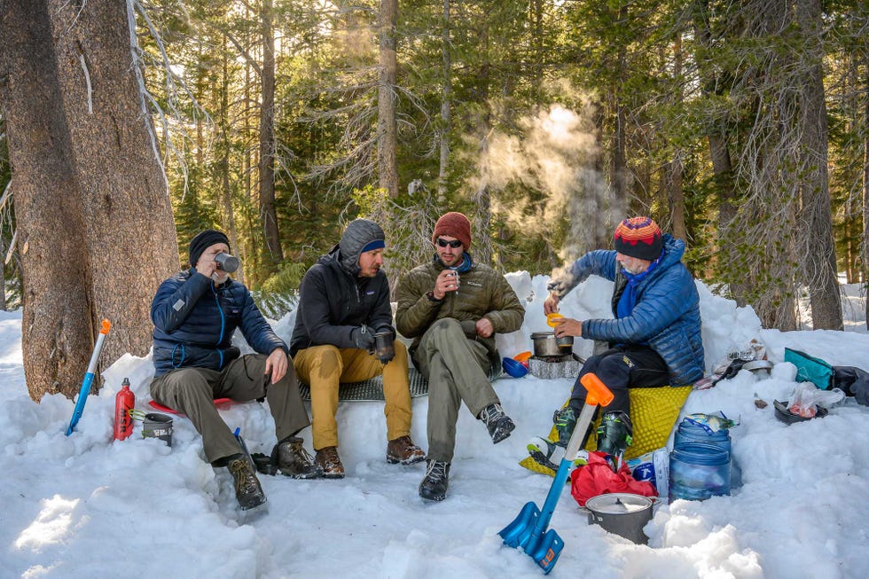 walker expedition, day 2, base camp