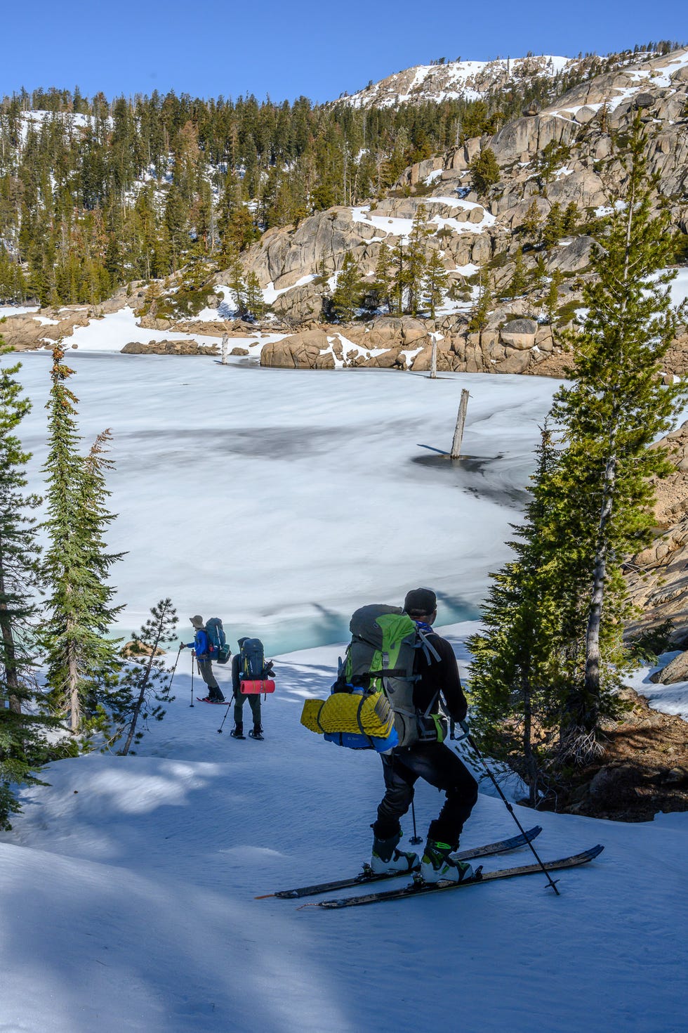 alta journal walker expedition, day 4, frozen lake