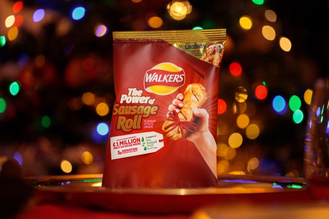 walkers’ sausage roll flavoured crisps are a game changer