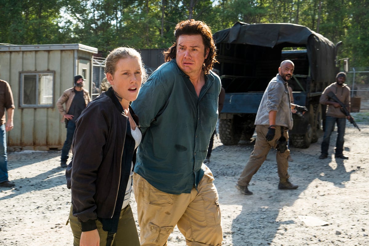 Walking Dead star reveals deleted Eugene sex scene