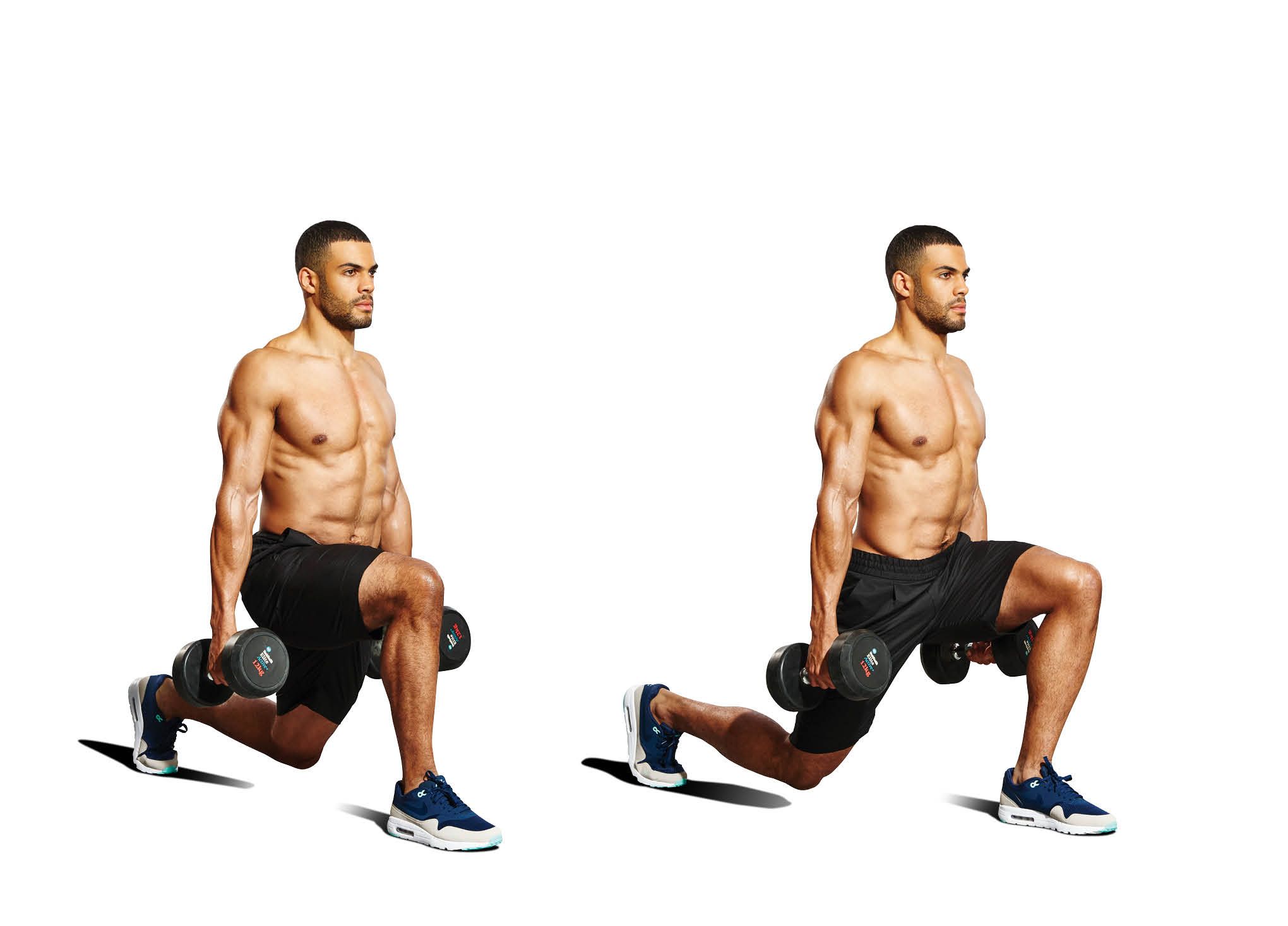 alternating lunges