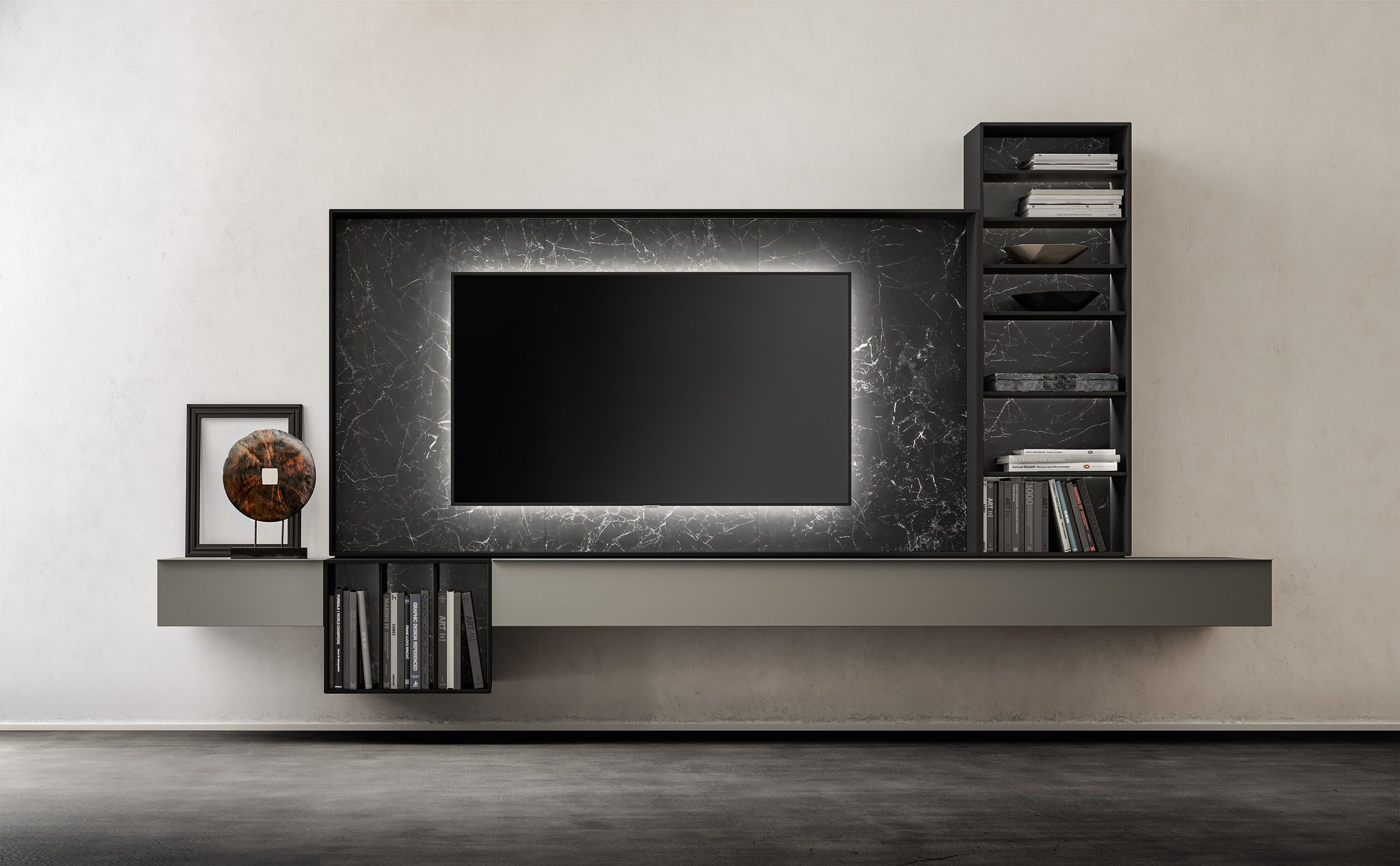 Air: mobile tv di design per il soggiorno