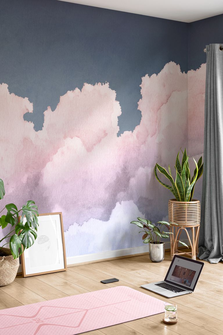 Paint-On Wallpaper Changes Your Room's Look in a Swoosh