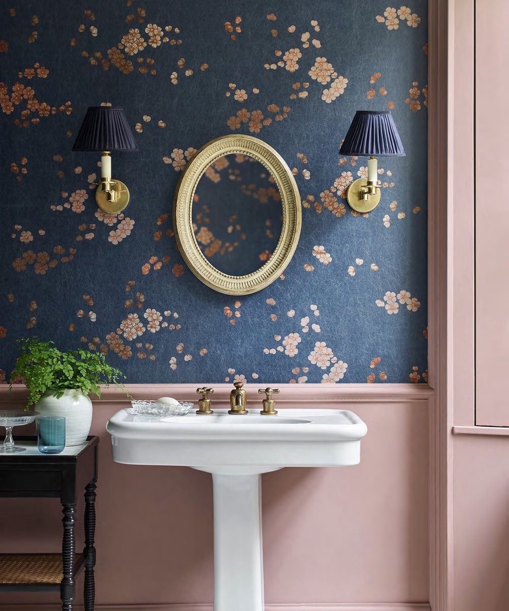 25 Bathroom Wallpaper Ideas to Infuse Personality Into Your Retreat   Arch2Ocom