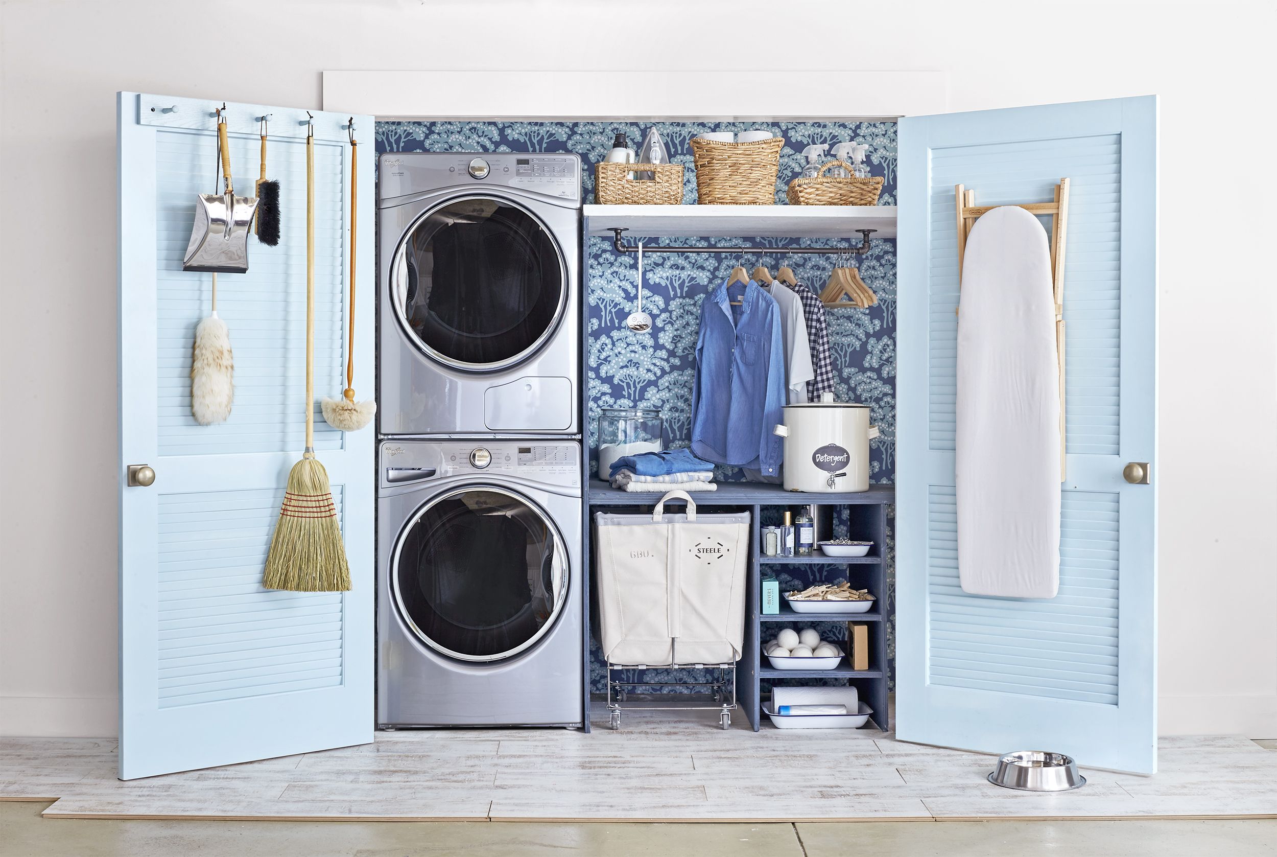 75 Wallpaper Laundry Room Ideas Youll Love  August 2023  Houzz