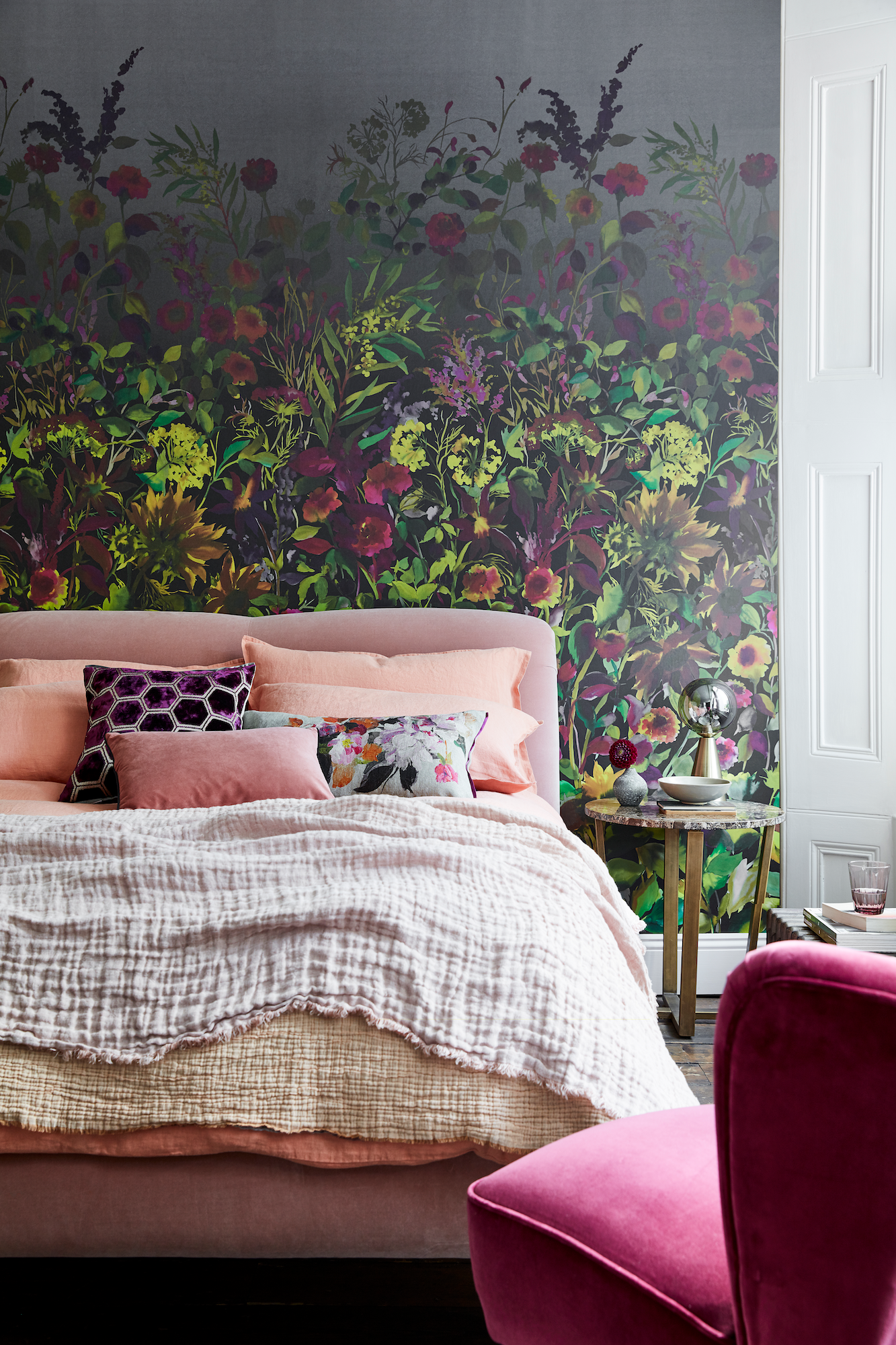 LV Garden: Fashion Inspired Floral Wall Art