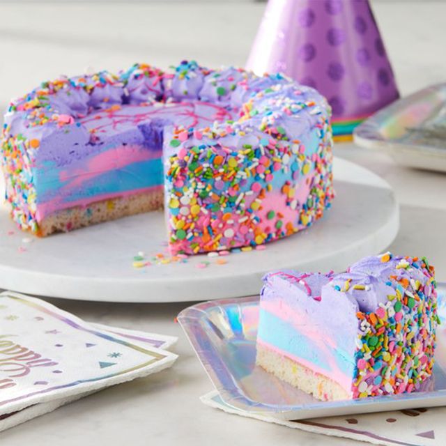 Walmart Is Selling a Unicorn Ice Cream Cake That Has a Layer of ...