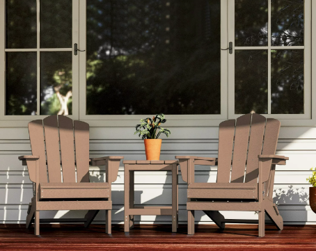 These Sturdy Adirondack Chairs Are Currently Just $105 Right Now at Walmart