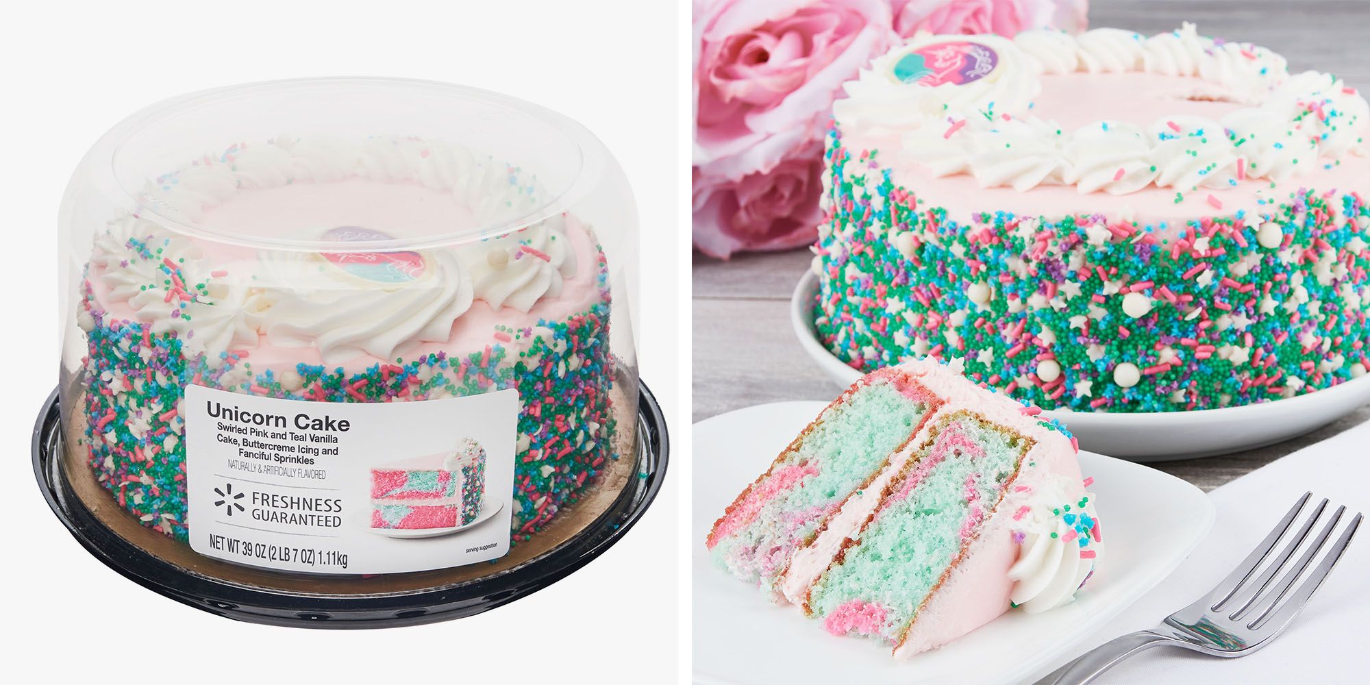 Walmart Is Selling a Rainbow Blast Cake That Has the Most Colorful Layers