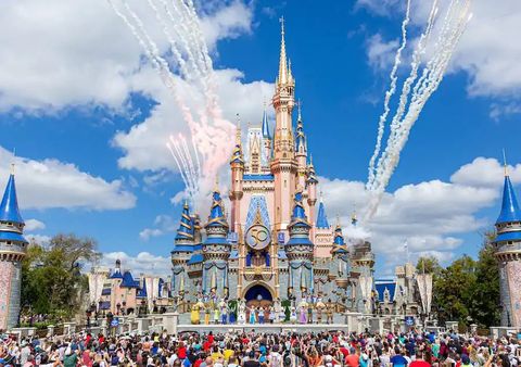 cinderella castle in magic kingdom at walt disney world, a good housekeeping's pick for the best things to do in orlando