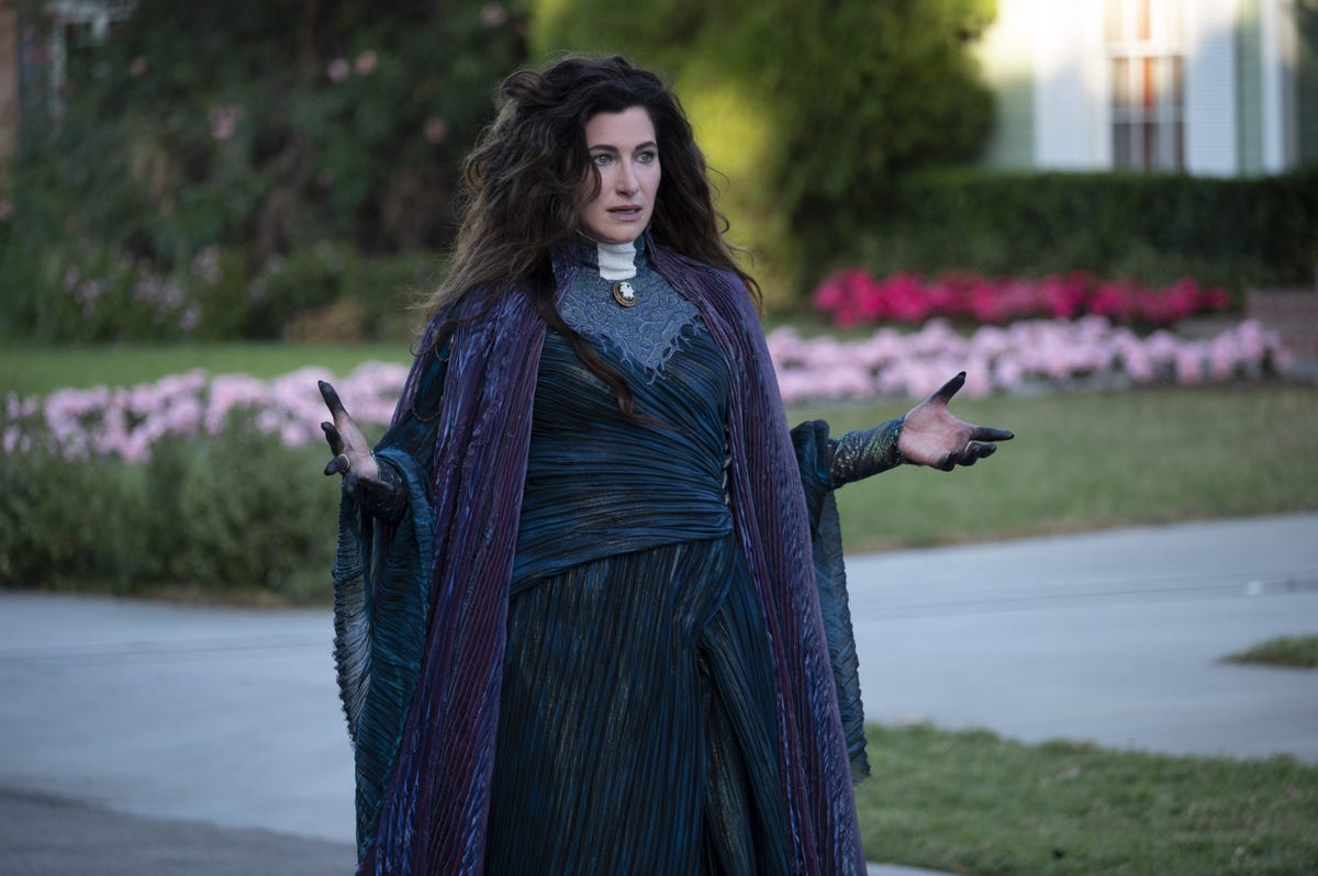 Kathryn Hahn as Agatha Harkness in WandaVision (SWAU) Signed