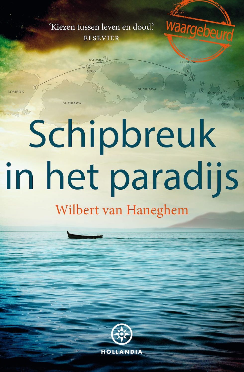 De omslag van het boek Schipbreuk in het paradijs